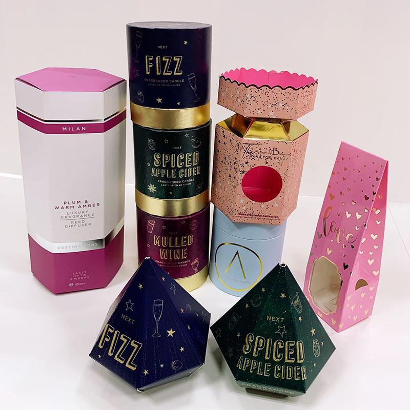 武汉化妆品包装盒、异形包装盒、异形礼盒、异形纸盒定制印刷